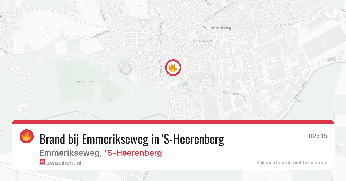 Brand bij Emmerikseweg in 'S-Heerenberg — 23 apr 2026