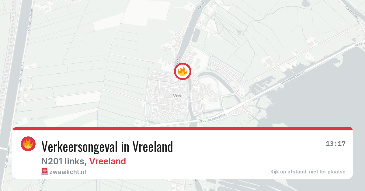Verkeersongeval in Vreeland — 4 mrt 2026