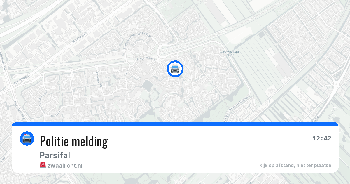 Politie melding — 27 mei 2026