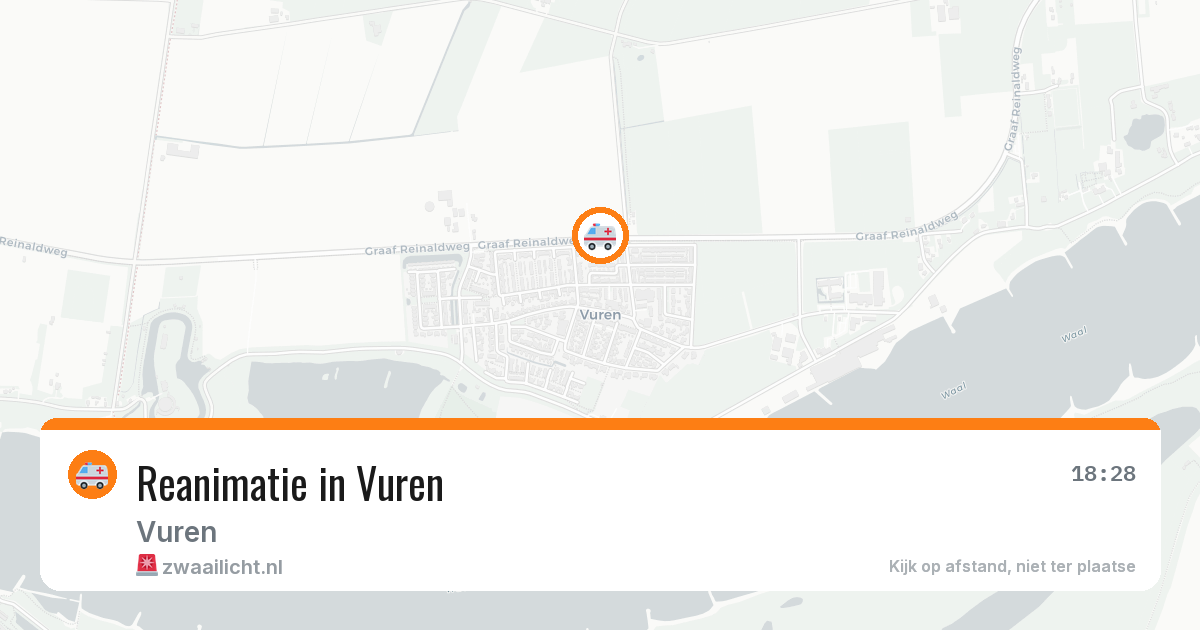 Reanimatie in Vuren — 20 mei 2026