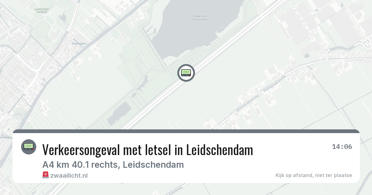 Verkeersongeval met letsel in Leidschendam — 10 mrt 2026