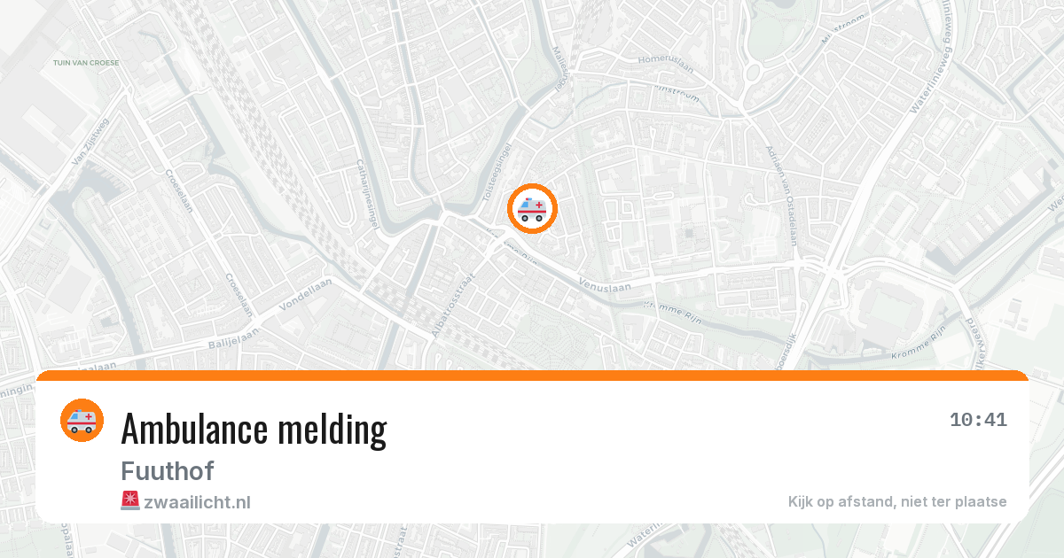 Ambulance melding — 24 jun 2026