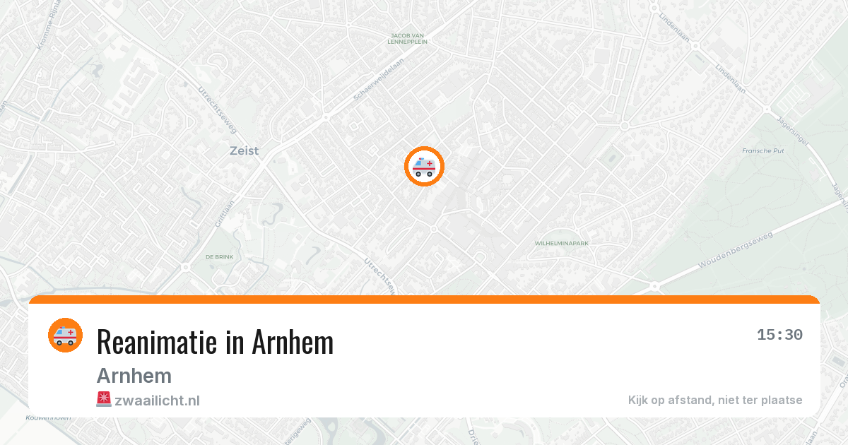 Reanimatie in Arnhem — 26 jan 2026