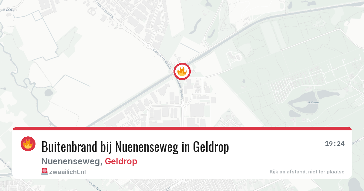 Buitenbrand bij Nuenenseweg in Geldrop — 28 jul 2026