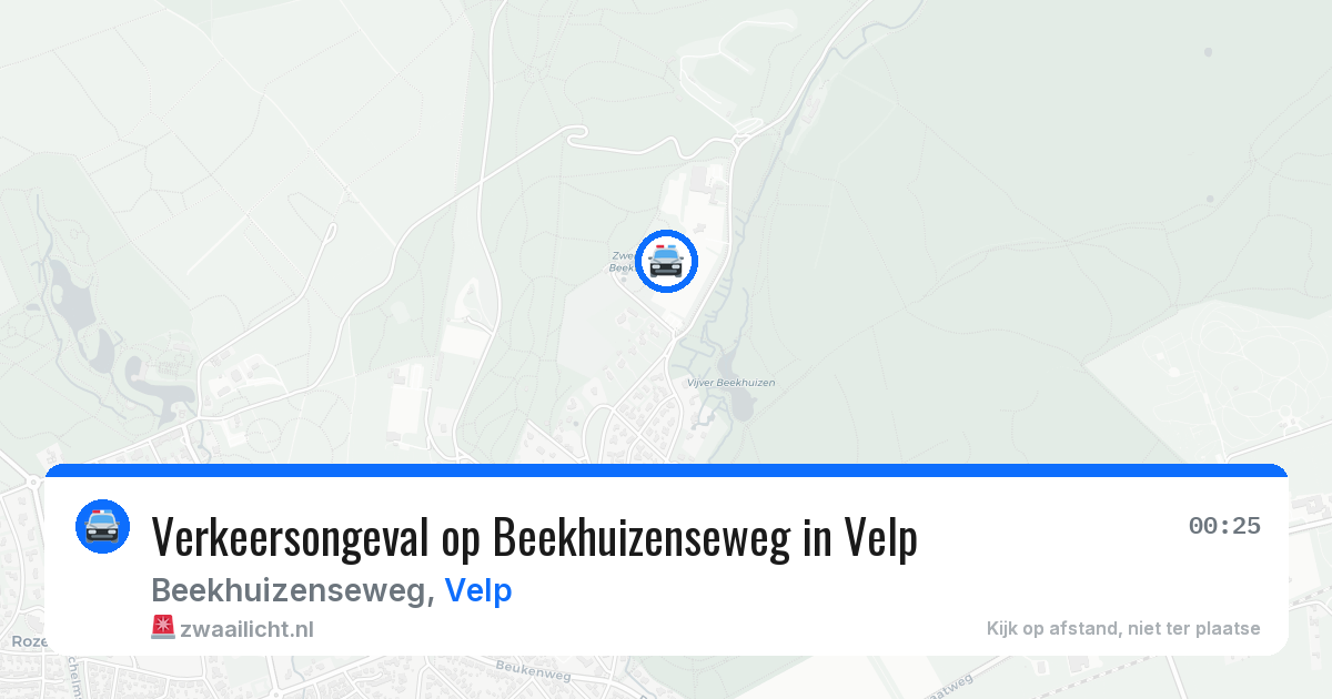 Verkeersongeval op Beekhuizenseweg in Velp — 15 feb 2026