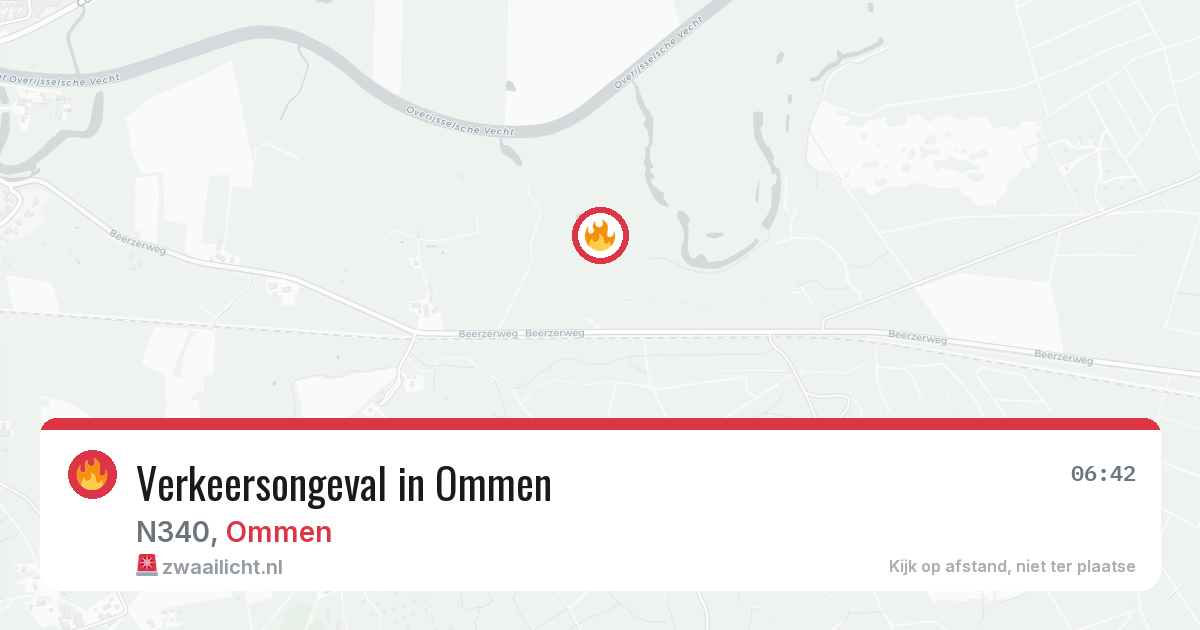 Verkeersongeval in Ommen — 2 jul 2026