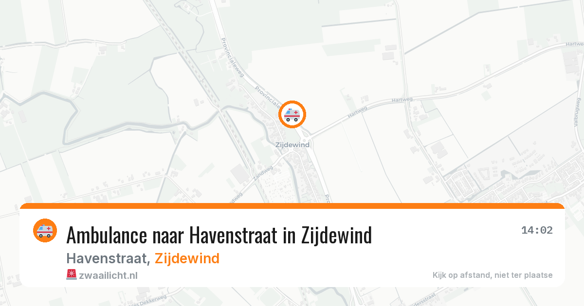 Ambulance naar Havenstraat in Zijdewind — 5 jun 2026