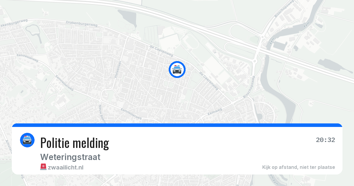 Politie melding — 17 jun 2026