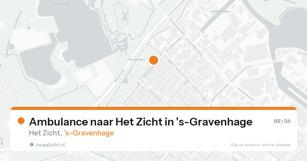 Ambulance naar Het Zicht in 's-Gravenhage — 8 feb 2026