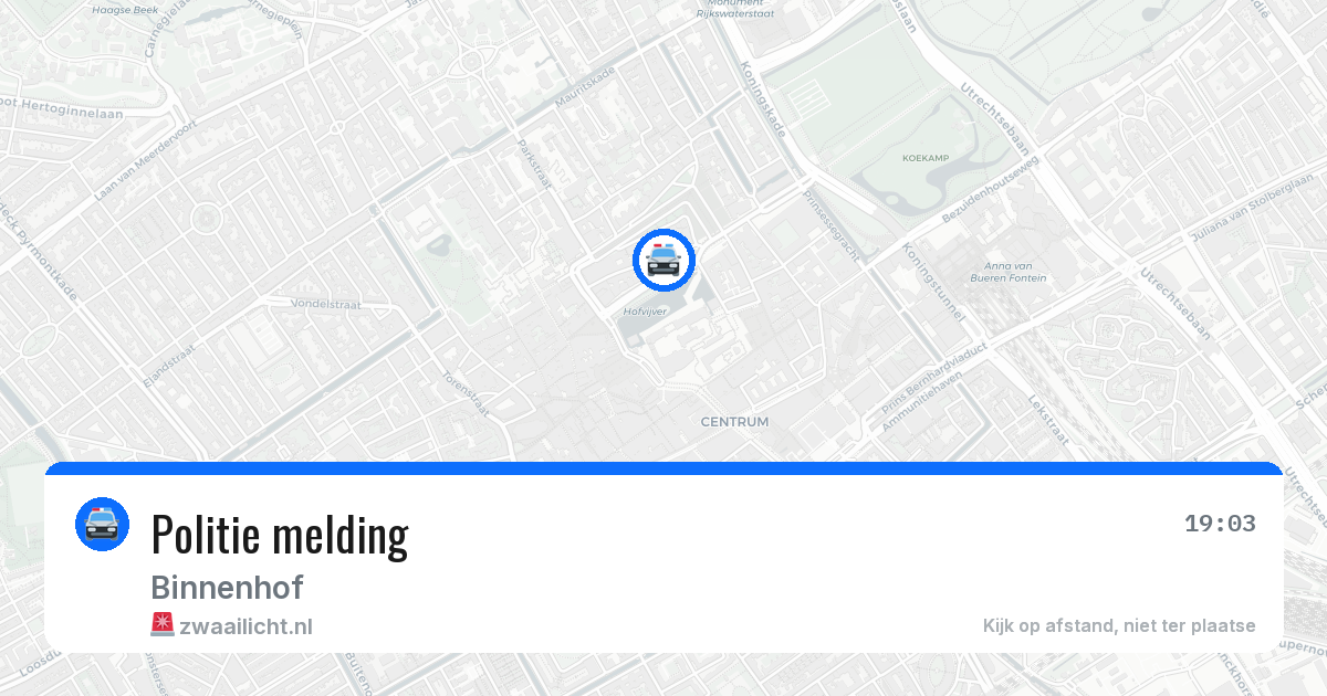 Politie melding — 15 jul 2026