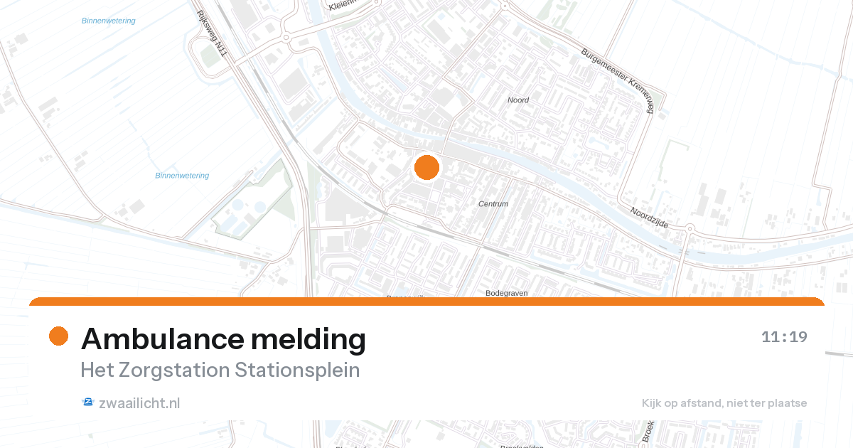 Ambulance melding — 4 feb 2026