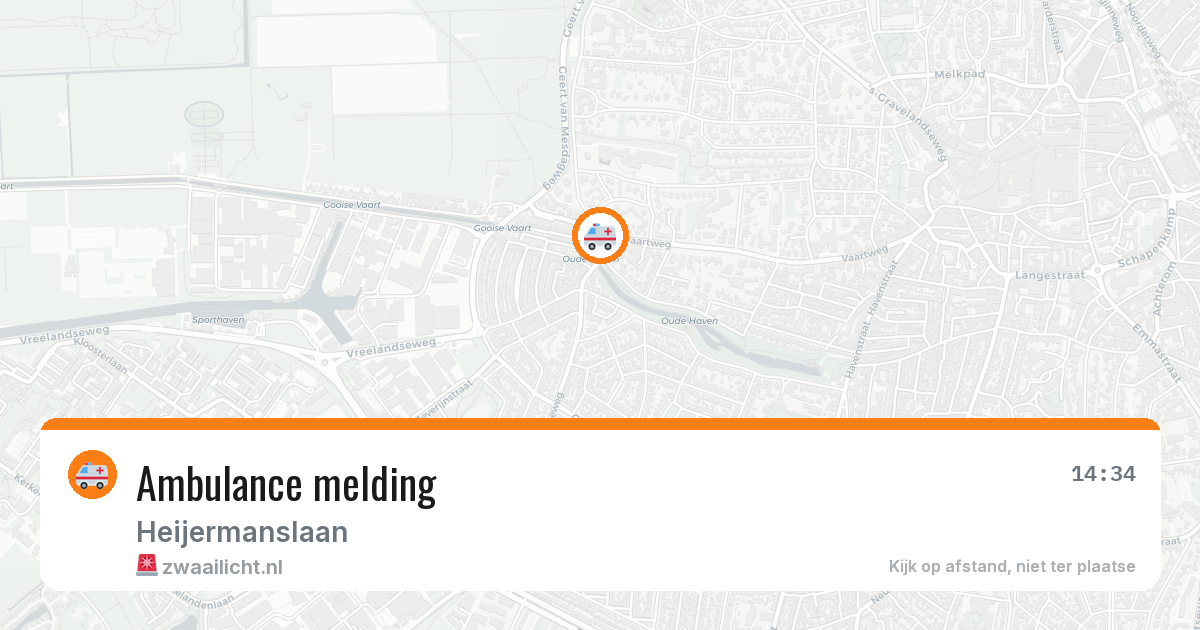 Ambulance melding — 10 feb 2026