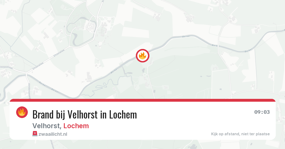 Brand bij Velhorst in Lochem — 10 jun 2026