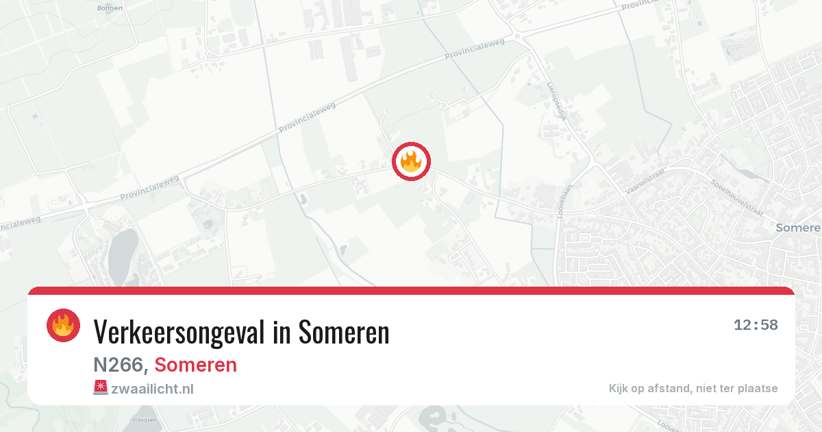 Verkeersongeval in Someren — 12 mrt 2026