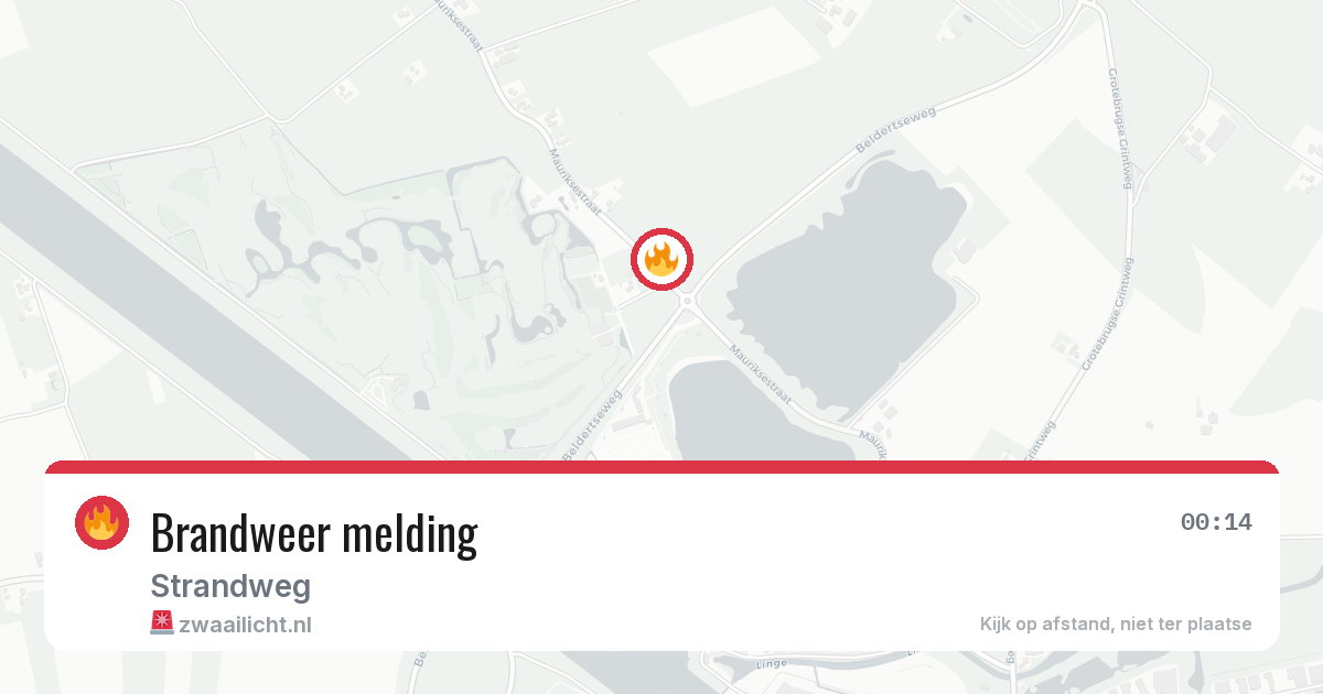 Brandweer melding — 22 jun 2026