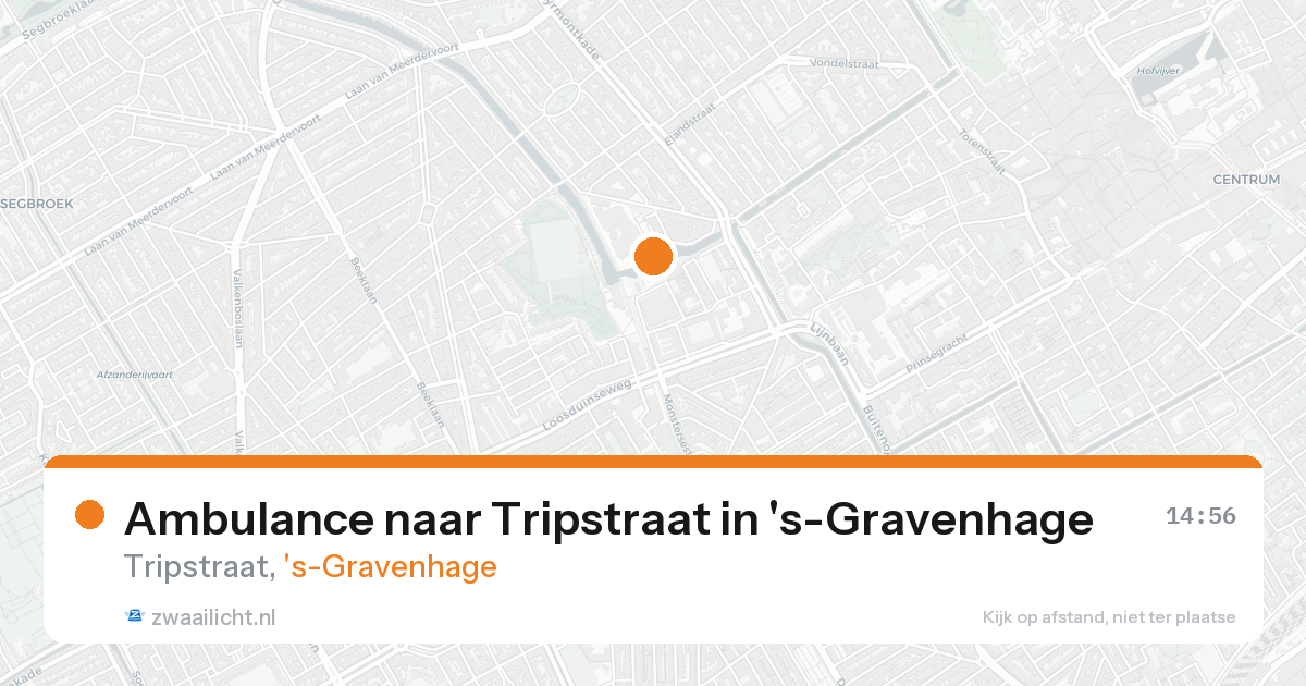 Ambulance naar Tripstraat in 's-Gravenhage — 7 feb 2026