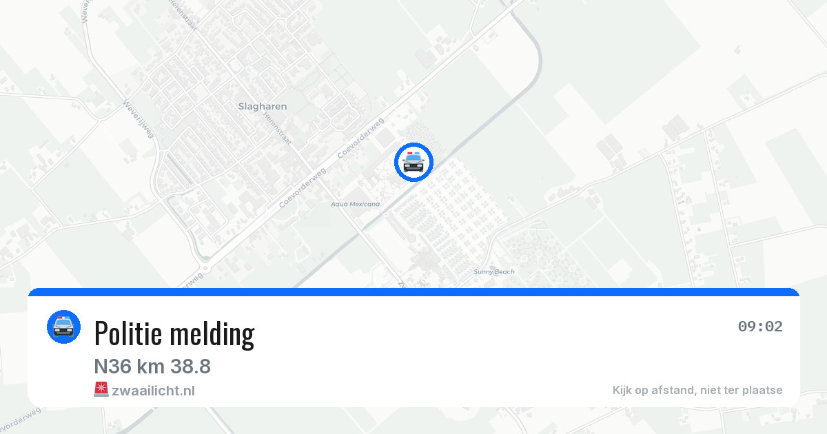 Politie melding — 27 jun 2026