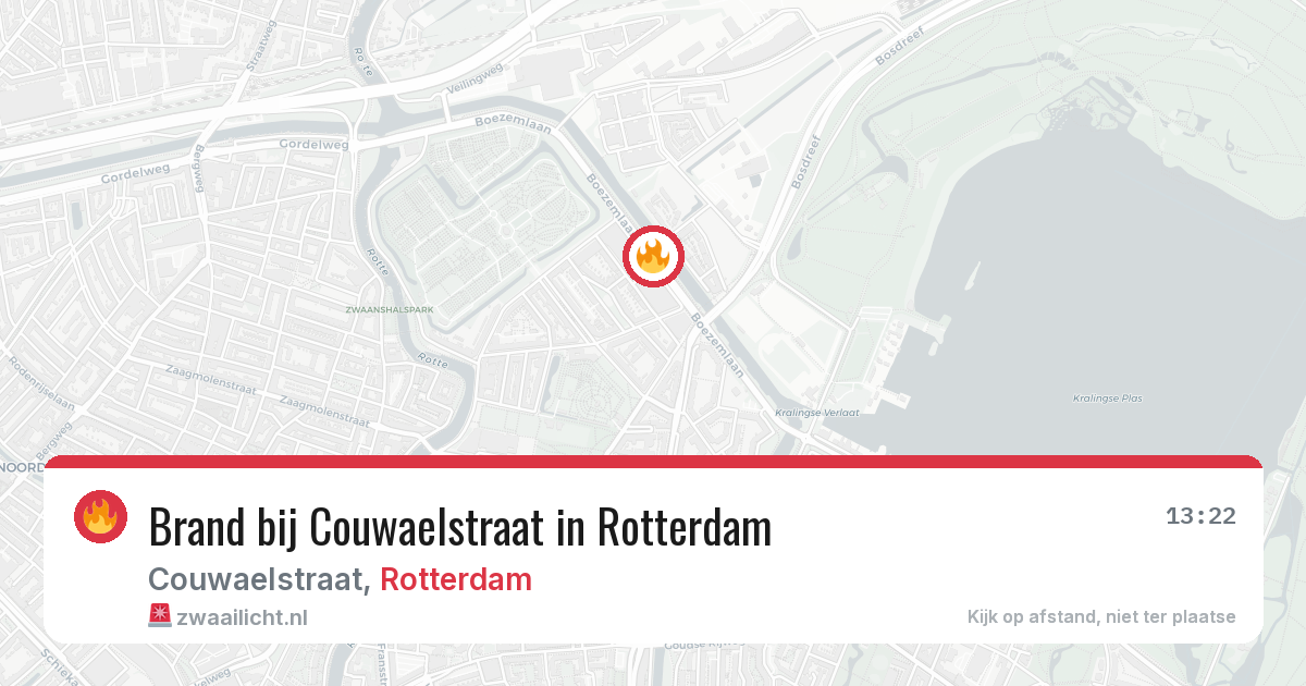 Brand bij Couwaelstraat in Rotterdam — 2 aug 2026