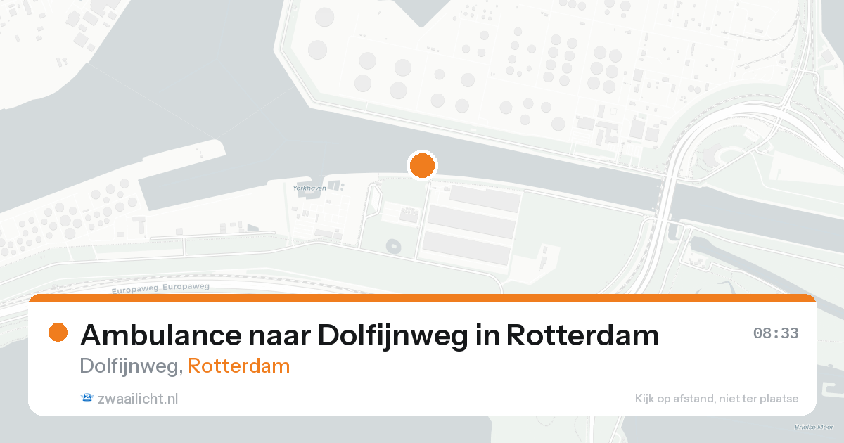 Ambulance naar Dolfijnweg in Rotterdam — 6 jul 2026