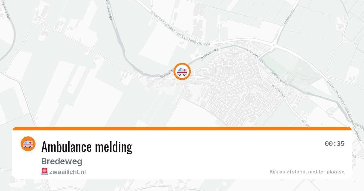 Ambulance melding — 27 jun 2026