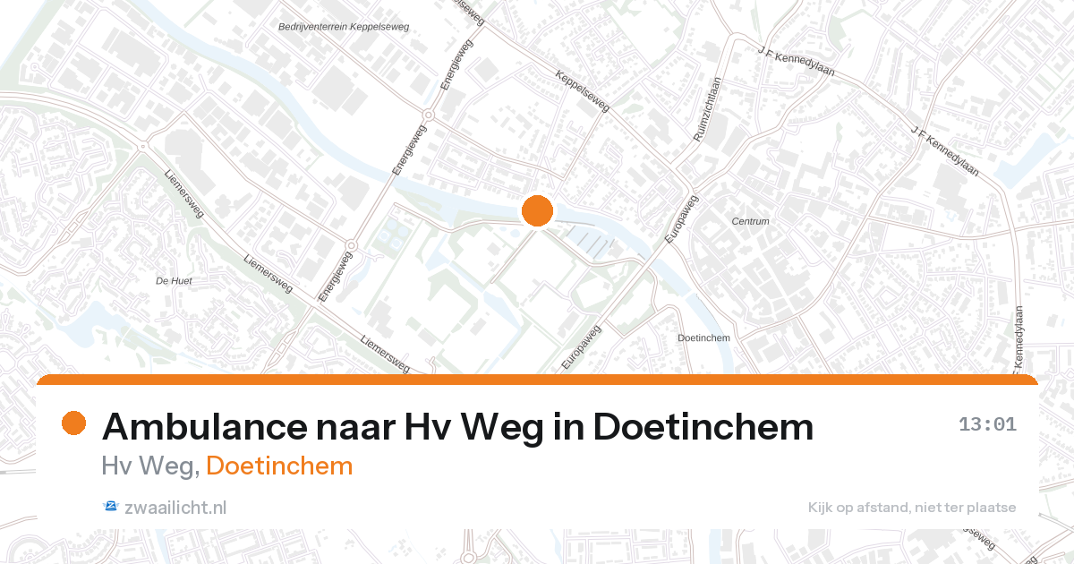 Ambulance naar Hv Weg in Doetinchem — 11 jun 2026