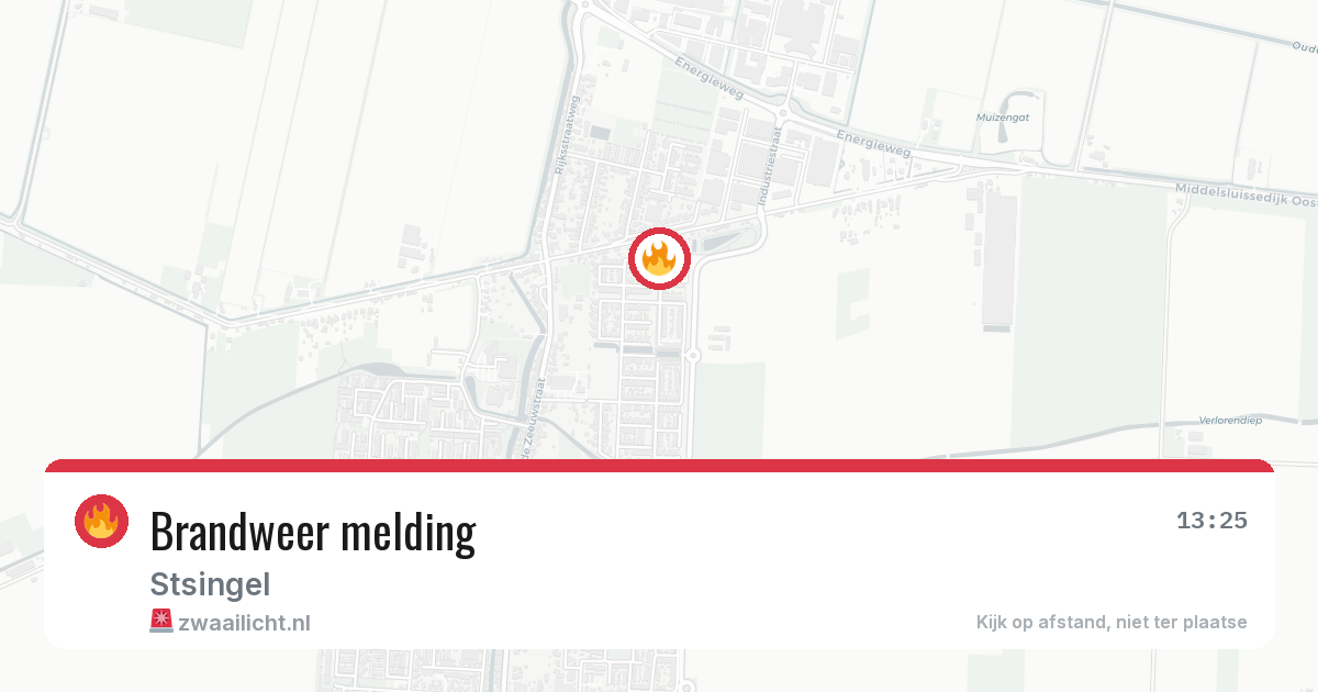 Brandweer melding — 28 jun 2026