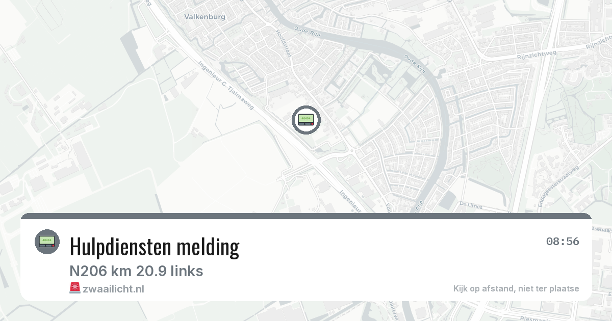 Hulpdiensten melding — 3 feb 2026