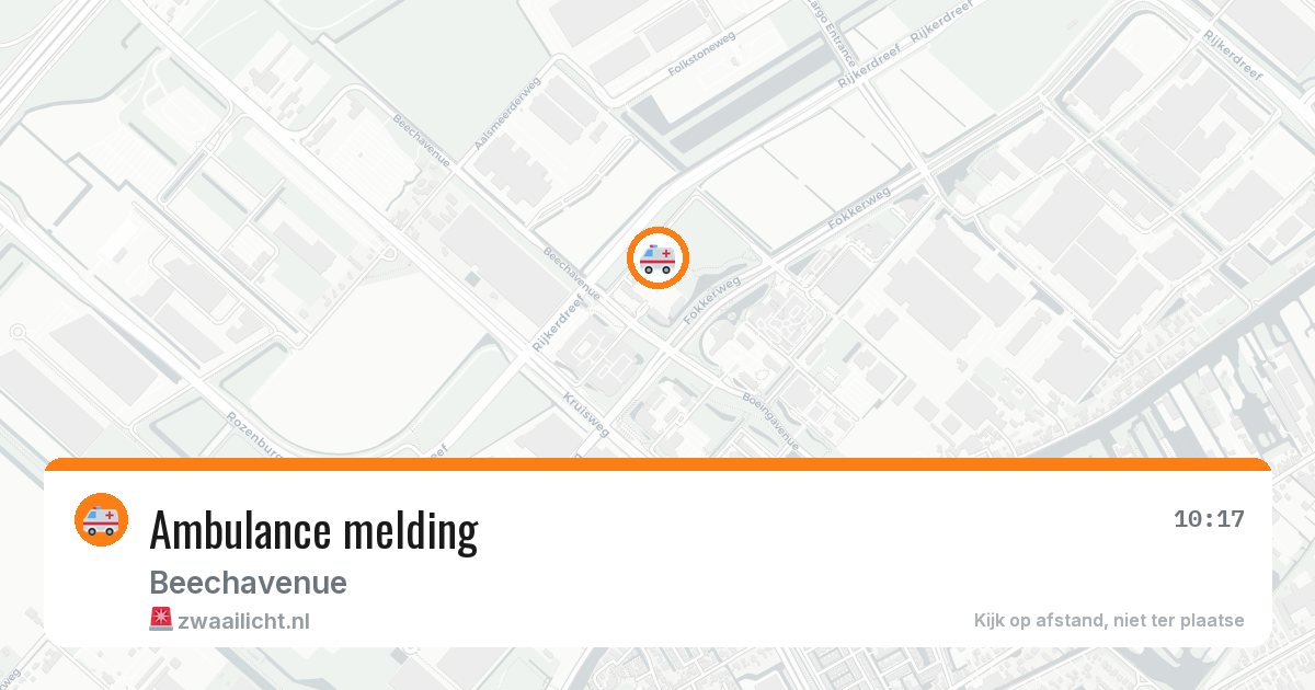 Ambulance melding — 4 mei 2026
