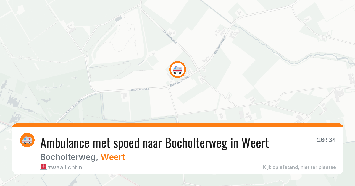 Ambulance met spoed naar Bocholterweg in Weert — 8 feb 2026