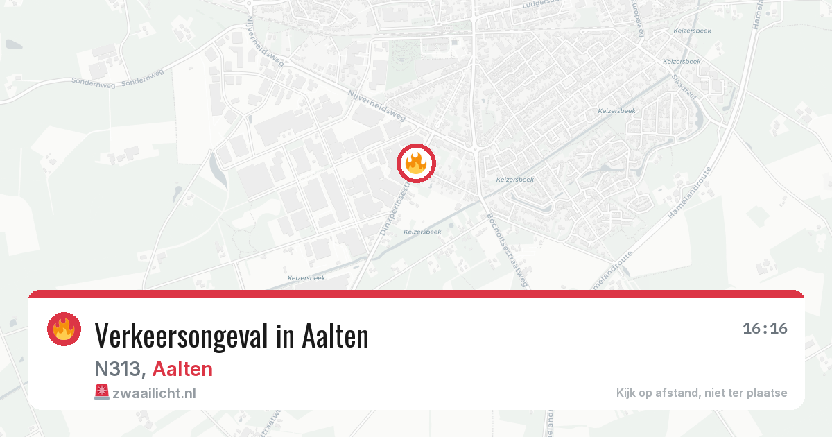 Verkeersongeval in Aalten — 18 mei 2026