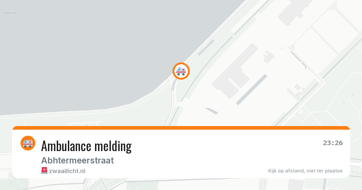 Ambulance melding — 18 jun 2026