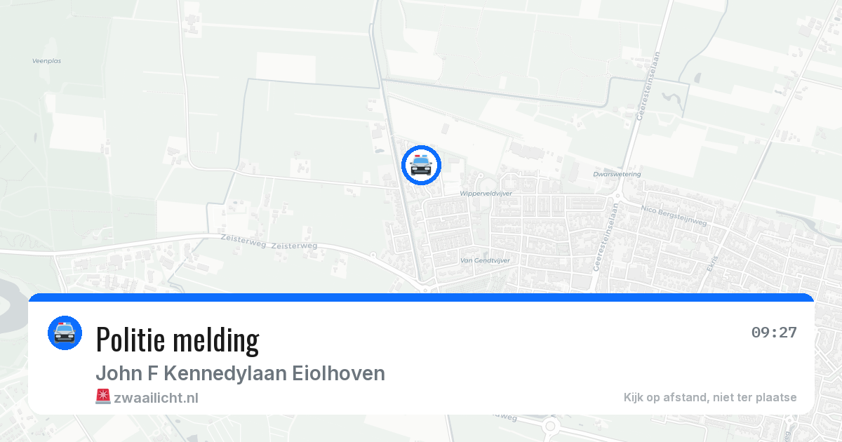 Politie melding — 18 apr 2026