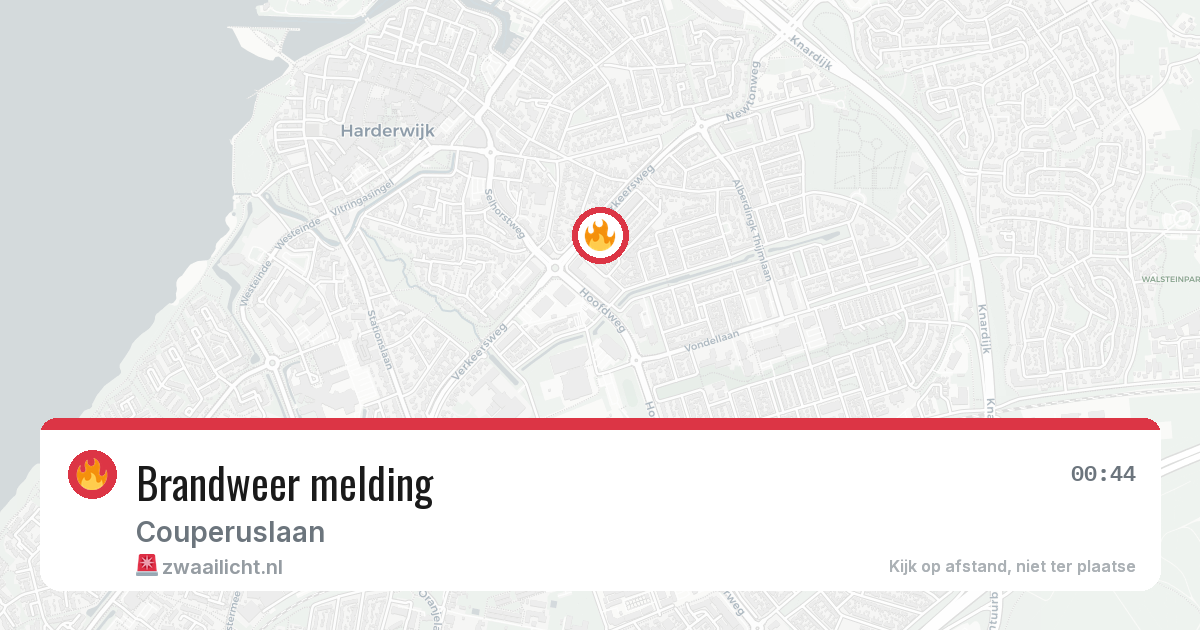 Brandweer melding — 15 jun 2026