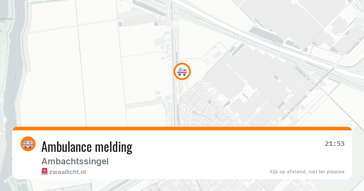 Ambulance melding — 5 apr 2026