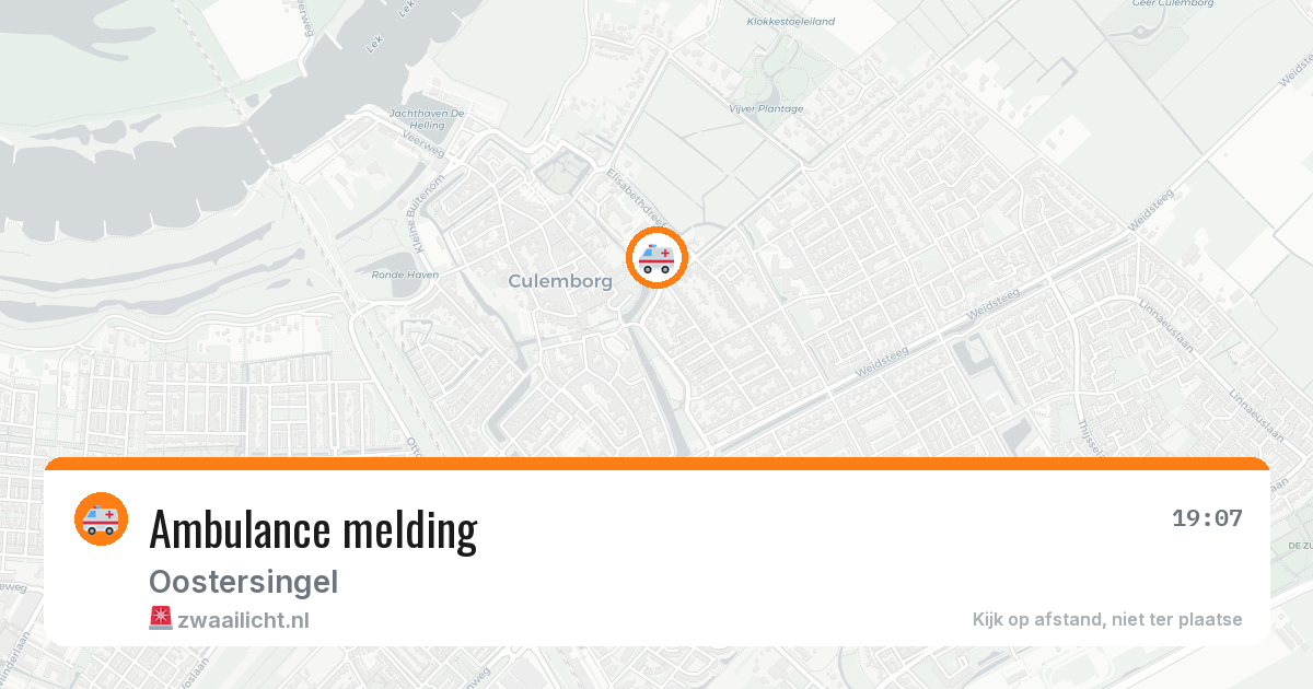 Ambulance melding — 4 jun 2026