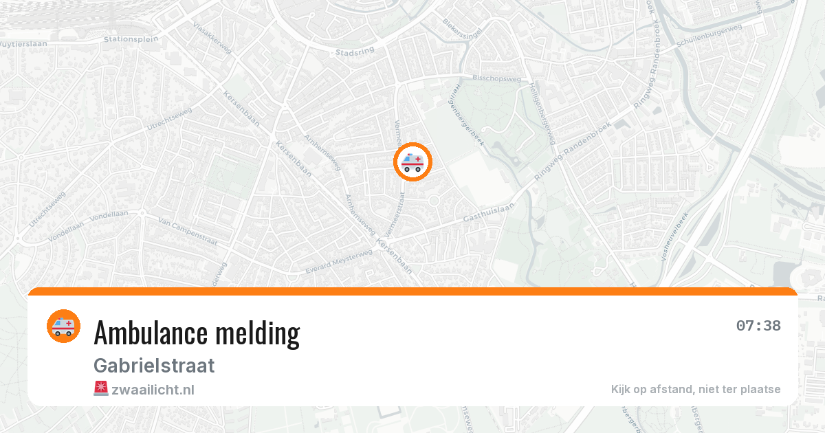 Ambulance melding — 28 apr 2026