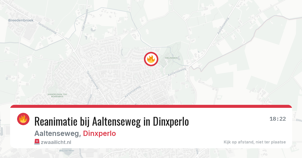 Reanimatie bij Aaltenseweg in Dinxperlo — 30 jan 2026
