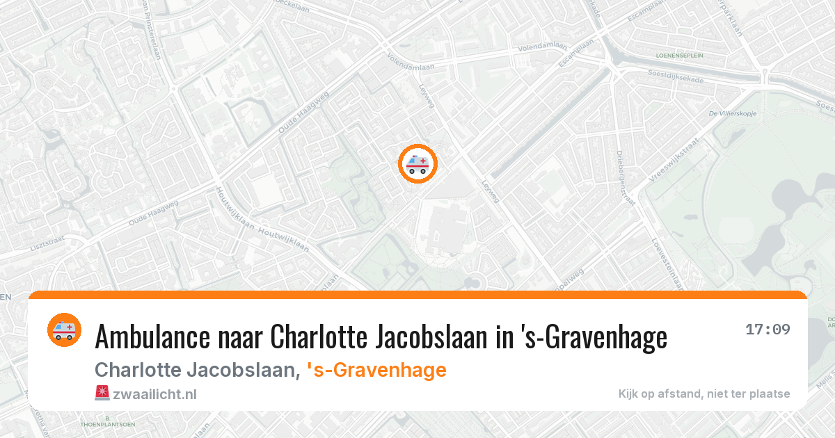 Ambulance naar Charlotte Jacobslaan in 's-Gravenhage — 5 mrt 2026