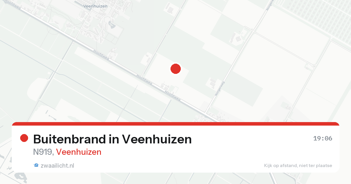 Buitenbrand in Veenhuizen — 15 aug 2026