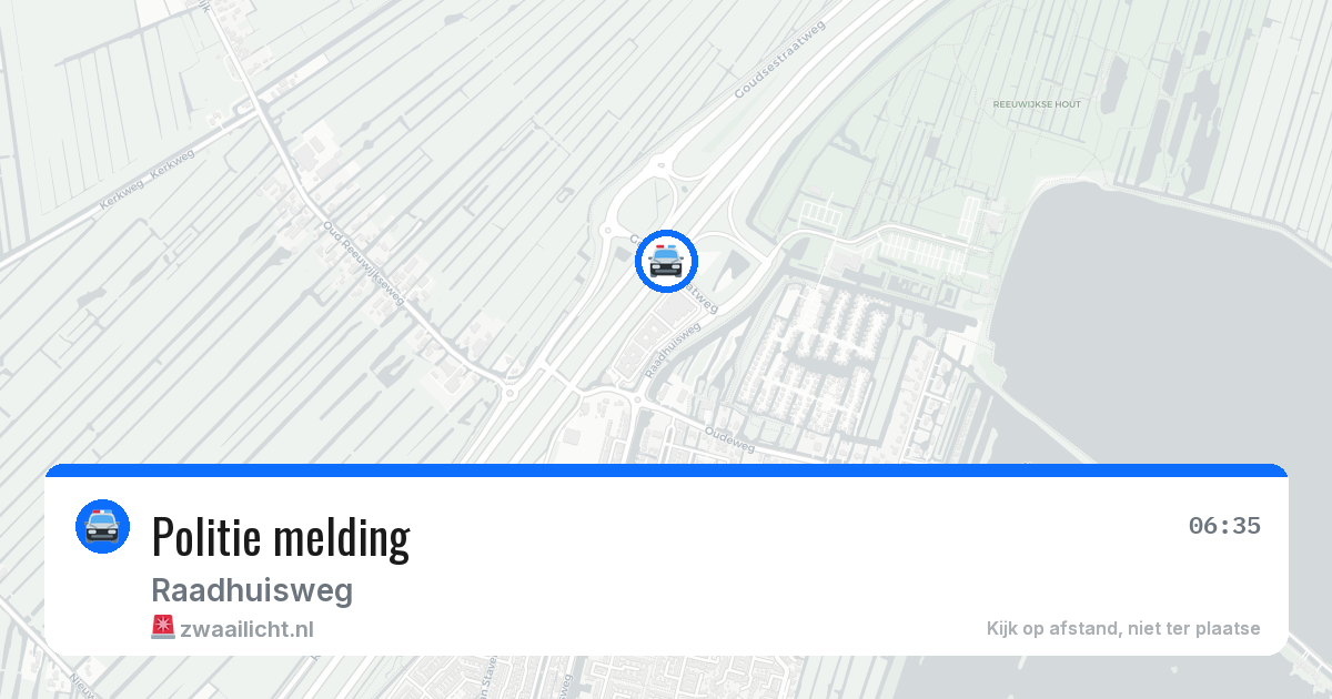 Politie melding — 30 apr 2026