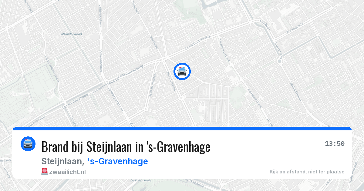 Brand bij Steijnlaan in 's-Gravenhage — 6 mei 2026