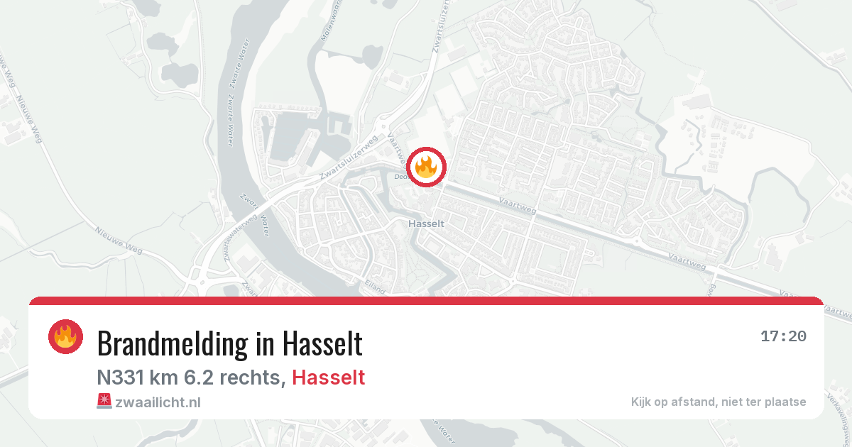 Brandmelding in Hasselt — 4 aug 2026