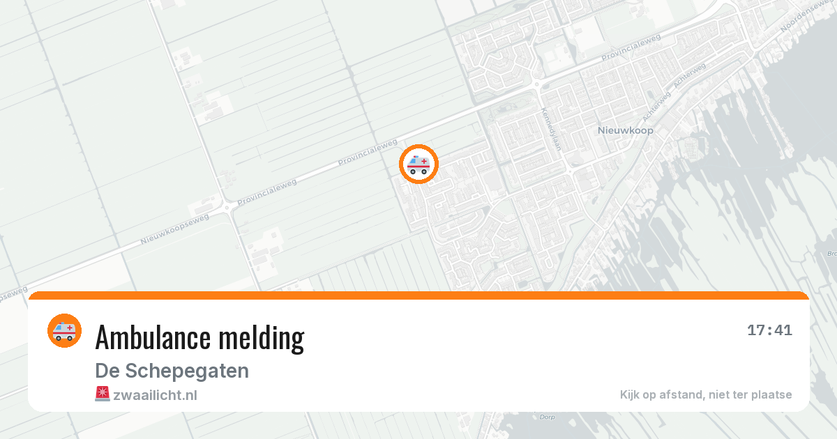 Ambulance melding — 28 jan 2026