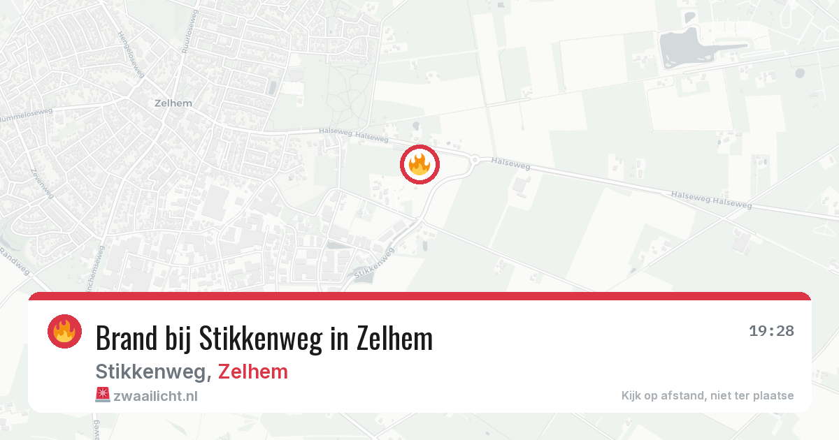Brand bij Stikkenweg in Zelhem — 5 mei 2026
