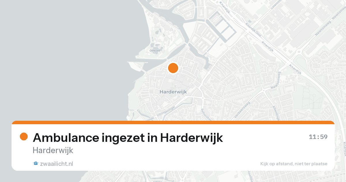 Ambulance ingezet in Harderwijk — 6 jun 2026