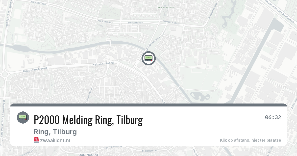 P2000 Melding Ring, Tilburg — 27 jun 2026