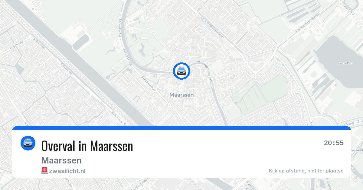 Overval in Maarssen — 21 jun 2026