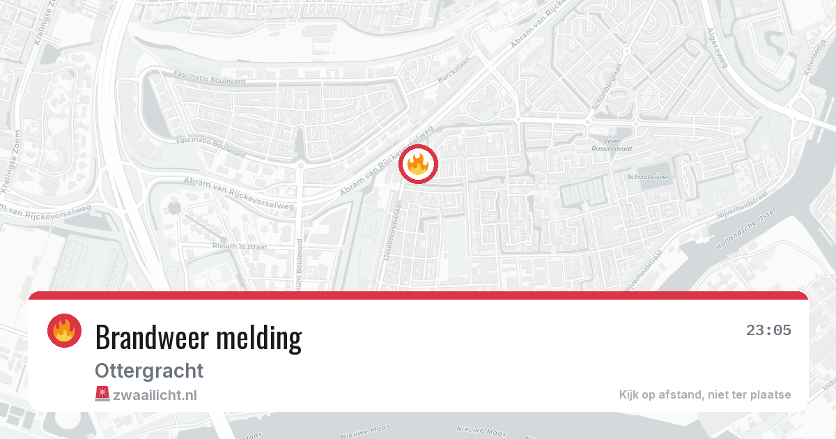 Brandweer melding — 26 jun 2026
