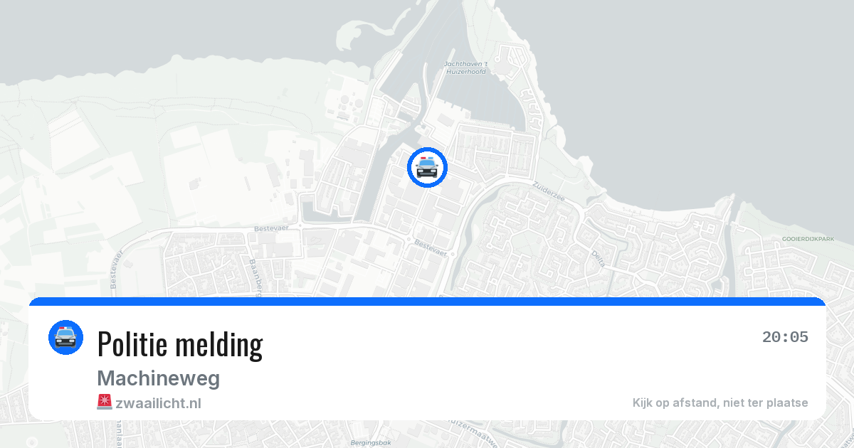 Politie melding — 20 jun 2026