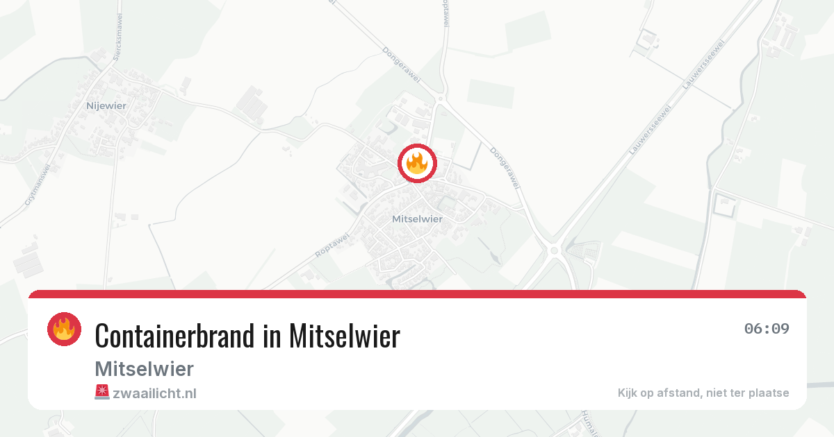 Containerbrand in Mitselwier — 25 apr 2026